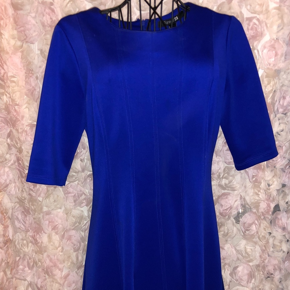 Blue dress